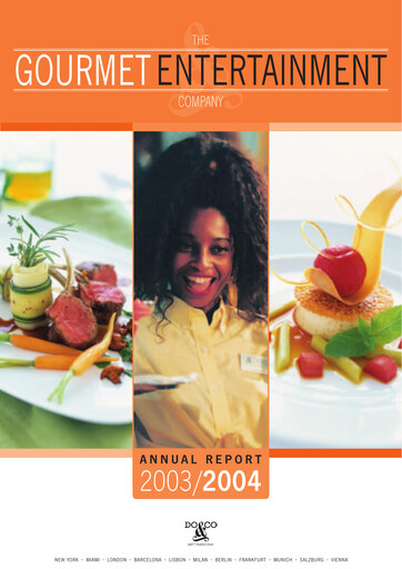 Thumbnail DO & CO Aktiengesellschaft Annual Report 2003-2004