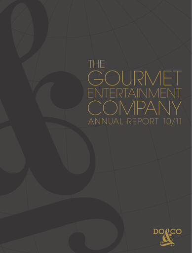 Thumbnail DO & CO Aktiengesellschaft Annual Report 2010-2011