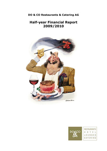 Thumbnail DO & CO Aktiengesellschaft Half-year Report 2009-h1