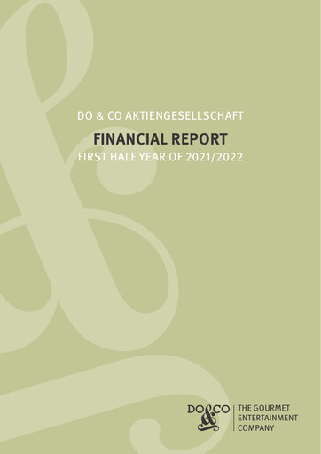 Thumbnail DO & CO Aktiengesellschaft Half-year Report 2021-h1