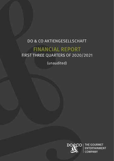 Thumbnail DO & CO Aktiengesellschaft Quarterly Report 2020-q3
