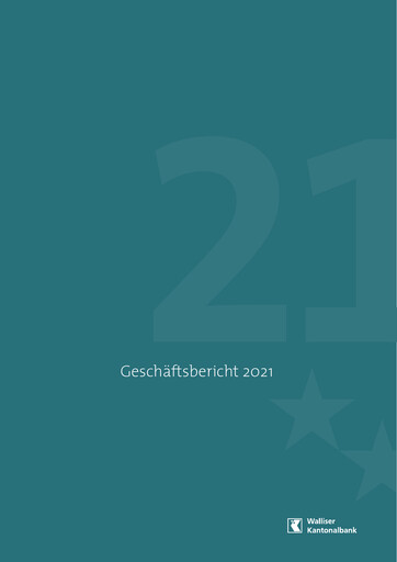 Thumbnail Walliser Kantonalbank Annual Report 2021