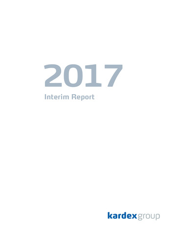 Thumbnail Kardex Holding Half-year Report 2017-h1