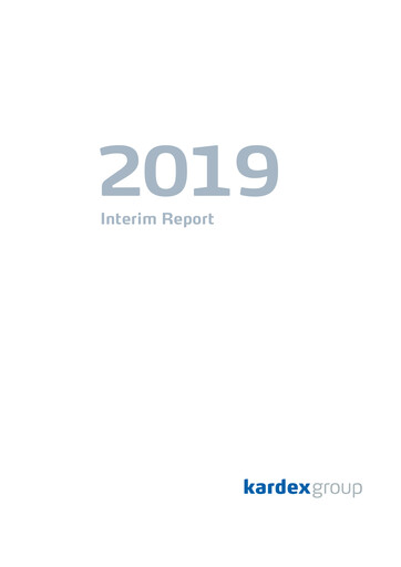 Thumbnail Kardex Holding Half-year Report 2019-h1
