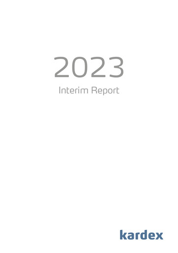 Thumbnail Kardex Holding Half-year Report 2023-h1
