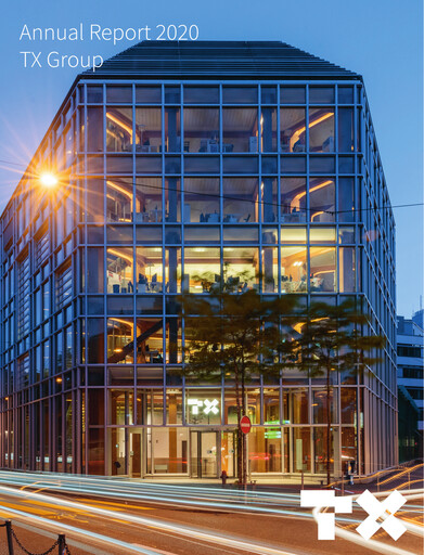 Miniature TX Group Rapport annuel 2020