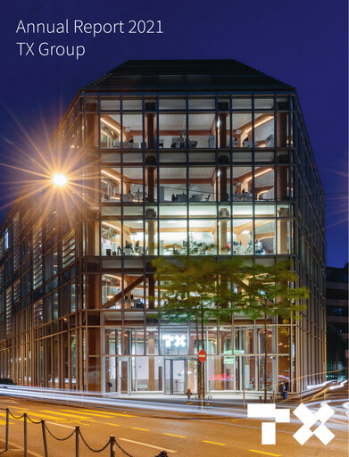 Miniature TX Group Rapport annuel 2021