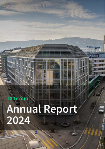 Miniature TX Group Rapport annuel 2024