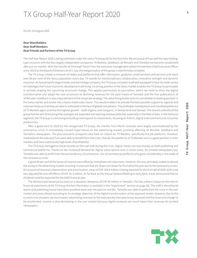 Vorschaubild TX Group Halbjahresbericht 2020-h1