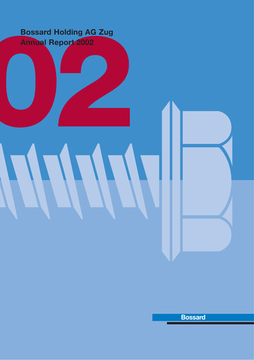 Thumbnail Bossard Holding Annual Report 2002