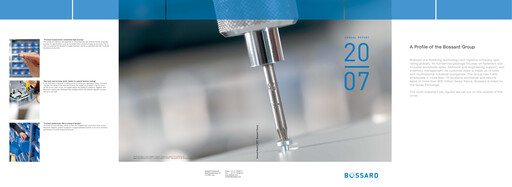 Thumbnail Bossard Holding Annual Report 2007
