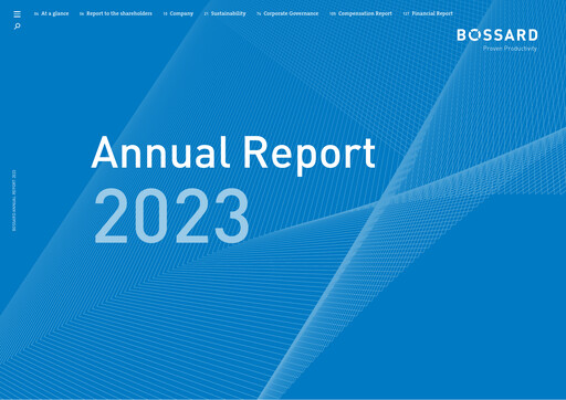 Thumbnail Bossard Holding Annual Report 2023