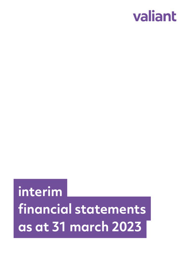 Thumbnail Valiant Holding Quarterly Report 2023-q1