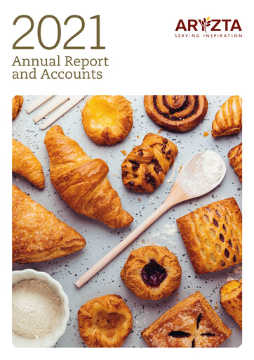 Thumbnail ARYZTA AG Annual Report 2021