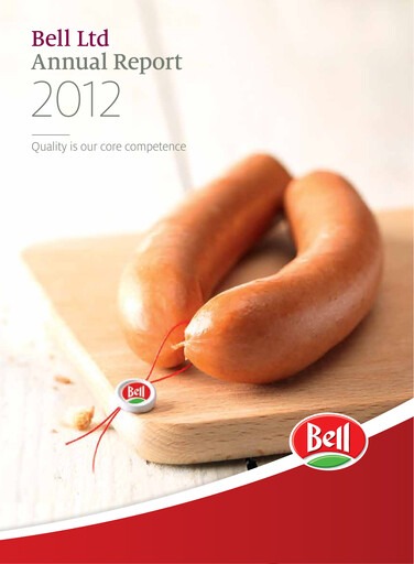 Thumbnail Bell Food Group Annual Report 2012