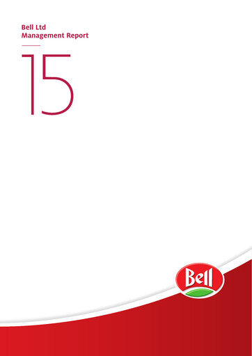 Thumbnail Bell Food Group Annual Report 2015