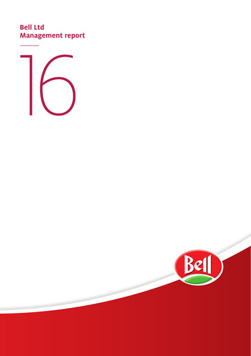 Thumbnail Bell Food Group Annual Report 2016