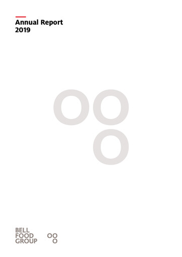 Thumbnail Bell Food Group Annual Report 2019