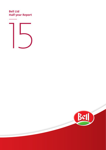 Miniature Bell Food Group Rapport semestriel 2015-h1