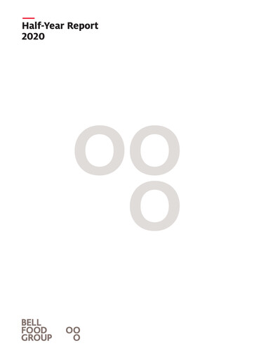 Miniature Bell Food Group Rapport semestriel 2020-h1