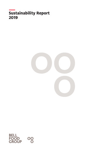 Thumbnail Bell Food Group Sustainability Report 2019
