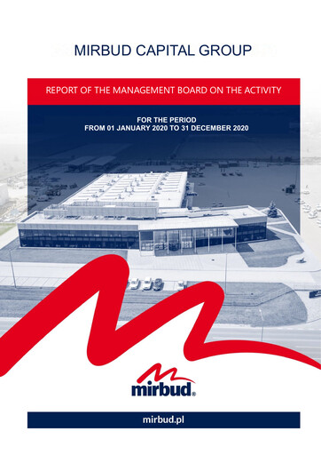 Vorschaubild Mirbud S.A. Jahresbericht 2020