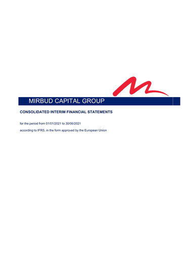 Vorschaubild Mirbud S.A. Halbjahresbericht 2021-h1