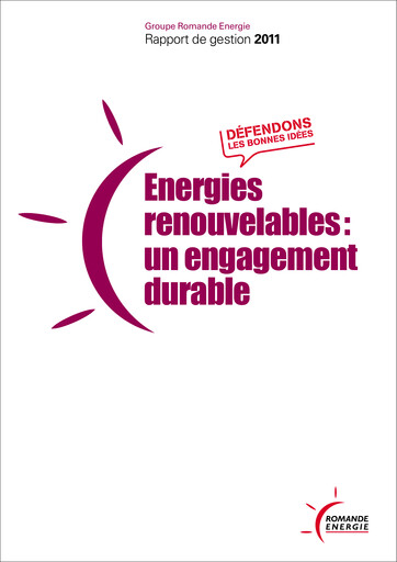 Thumbnail Romande Energie Annual Report 2011