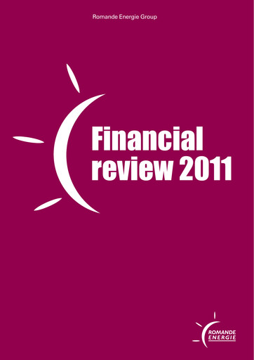 Thumbnail Romande Energie Financial Statement 2011