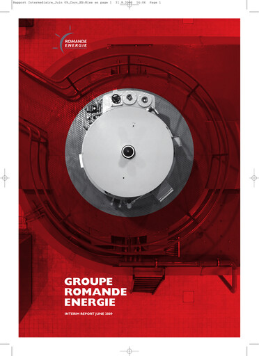 Thumbnail Romande Energie Half-year Report 2009-h1