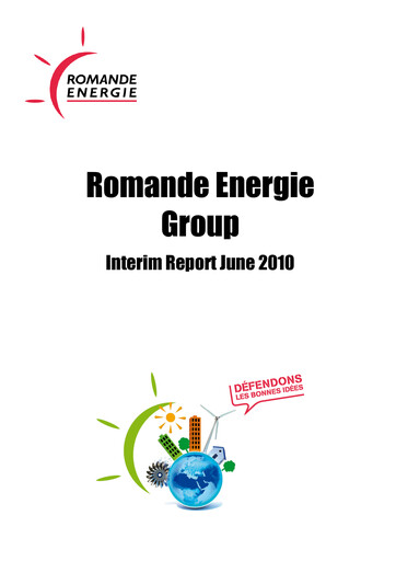 Thumbnail Romande Energie Half-year Report 2010-h1