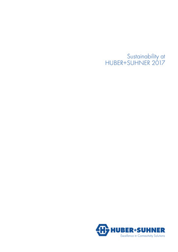 Vorschaubild Huber+Suhner Nachhaltigkeitsbericht 2017