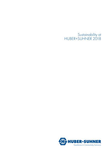 Vorschaubild Huber+Suhner Nachhaltigkeitsbericht 2018