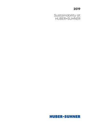 Vorschaubild Huber+Suhner Nachhaltigkeitsbericht 2019