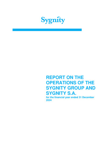 Thumbnail Sygnity Annual Report 2024