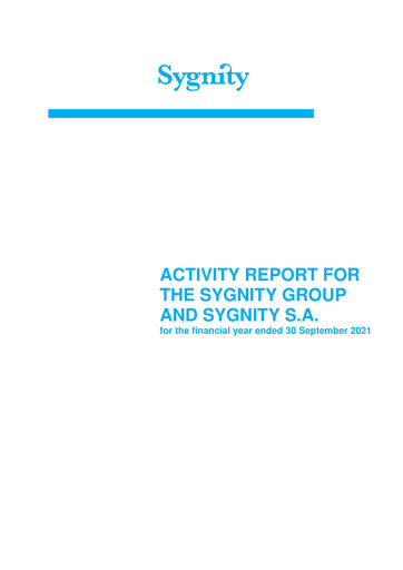 Thumbnail Sygnity Annual Report fy2021