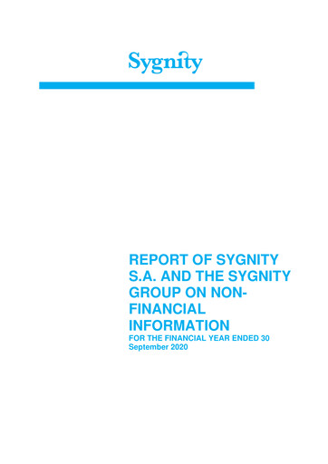 Thumbnail Sygnity ESG Report fy2020