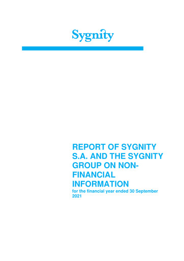 Thumbnail Sygnity ESG Report fy2021