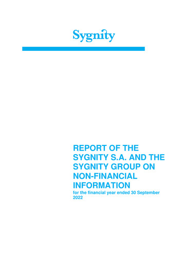 Thumbnail Sygnity ESG Report fy2022