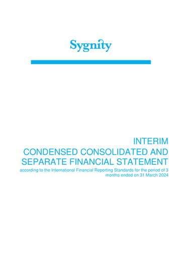 Thumbnail Sygnity Quarterly Report 2024-q1