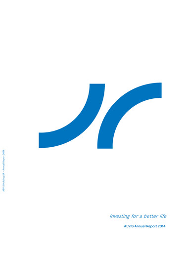 Vorschaubild Aevis Victoria Jahresbericht 2014
