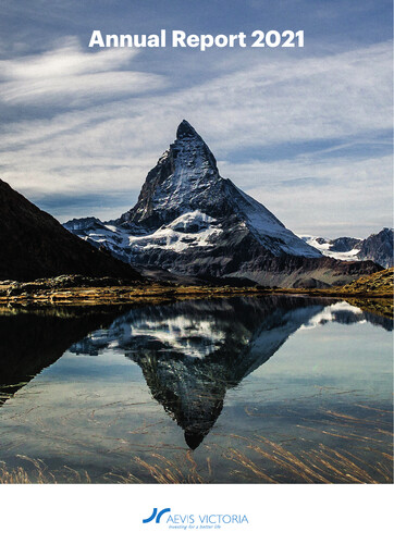 Vorschaubild Aevis Victoria Jahresbericht 2021