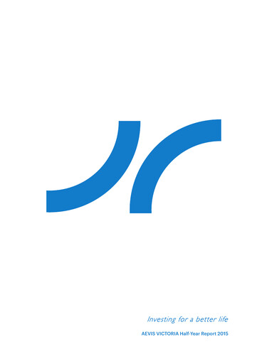 Thumbnail Aevis Victoria Half-year Report 2015-h1