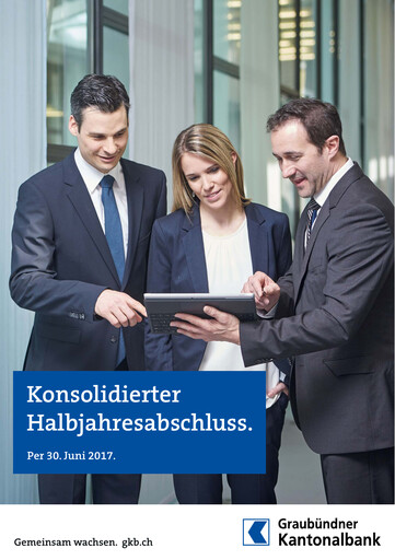 Miniature Graubündner Kantonalbank Rapport semestriel 2017-h1