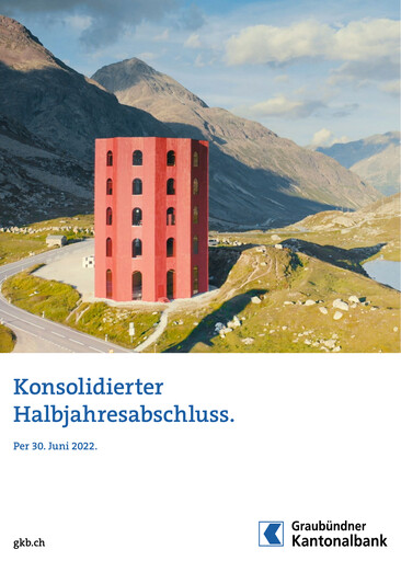 Miniature Graubündner Kantonalbank Rapport semestriel 2022-h1