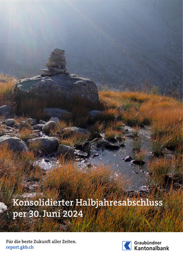 Miniature Graubündner Kantonalbank Rapport semestriel 2024-h1