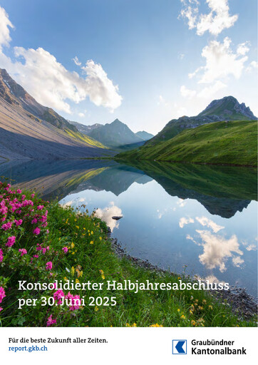 Miniature Graubündner Kantonalbank Rapport semestriel 2025-h1