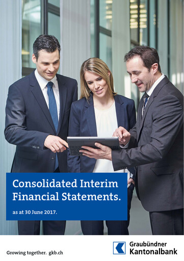 Miniature Graubündner Kantonalbank Rapport semestriel 2017-h1