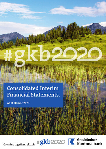 Miniature Graubündner Kantonalbank Rapport semestriel 2020-h1