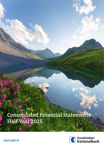 Miniature Graubündner Kantonalbank Rapport semestriel 2025-h1
